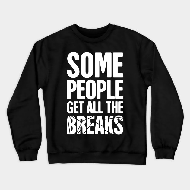 Breaks Fractured Broken Hand Get Well Gift Crewneck Sweatshirt by MeatMan